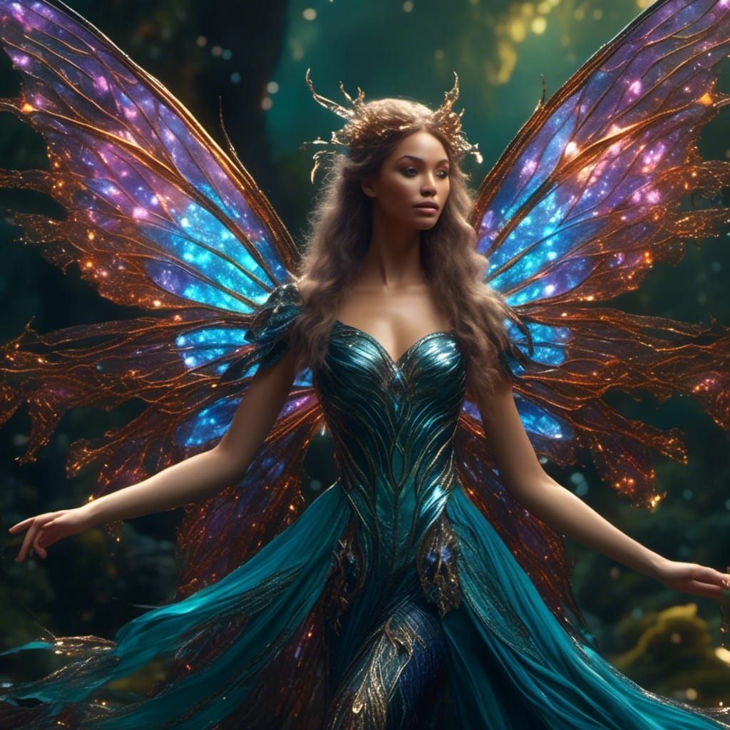 Beautiful fairy - AI Generated Artwork - NightCafe Creator