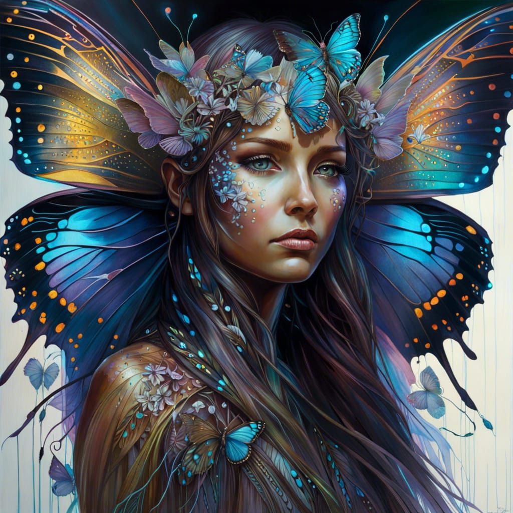 Fantasy Fairy - AI Generated Artwork - NightCafe Creator