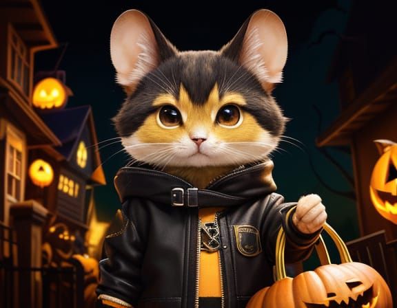 trick or squeak mouse adventurer halloween costume