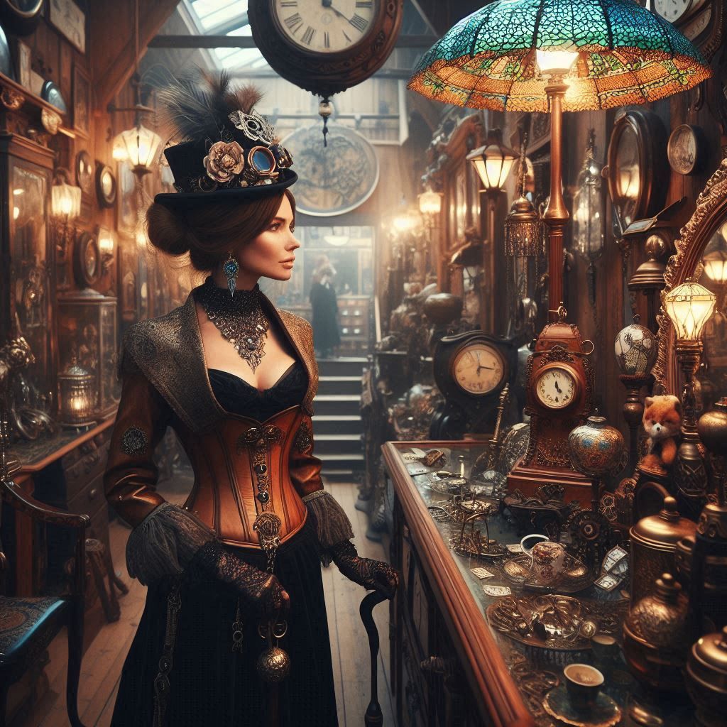 Steampunk shop