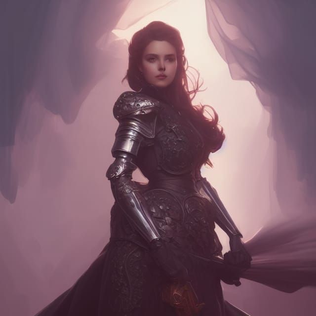 Another Attempt at a Pink Lady Knight