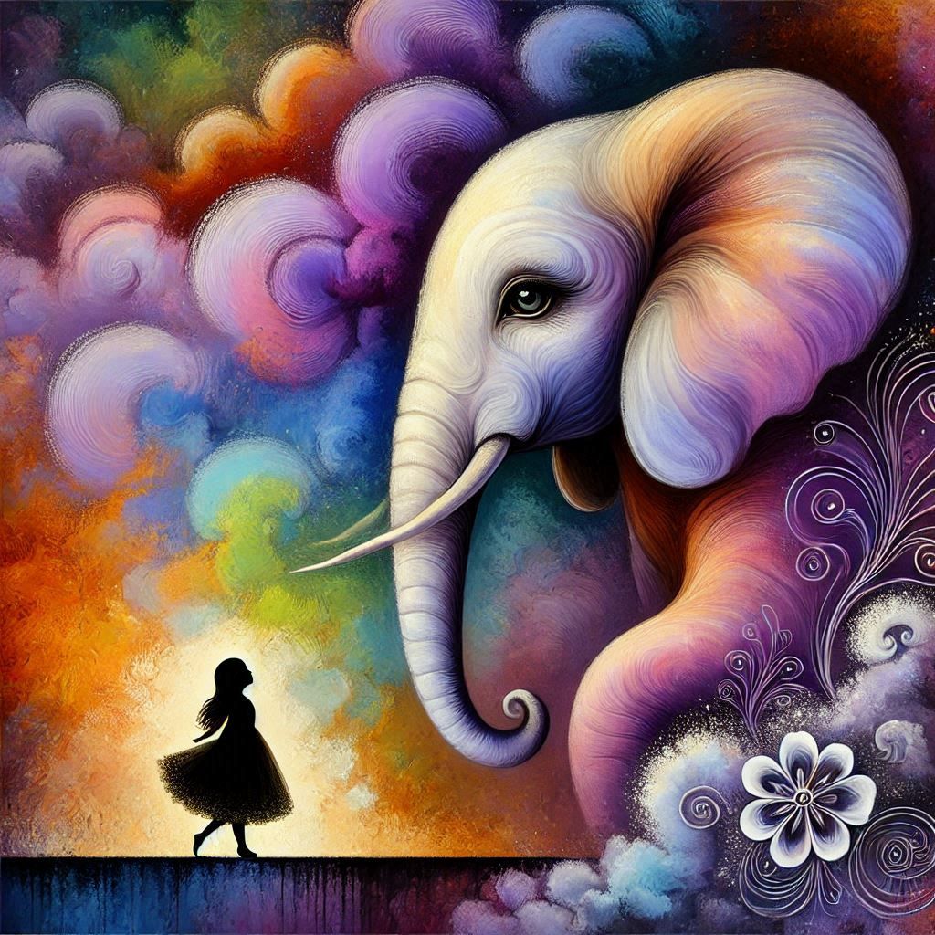 Dreamlike journey into a world of colours ...