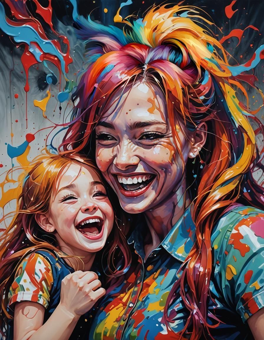 Fun with mum  by @Christine