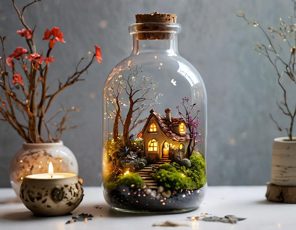 Living inside a bottle