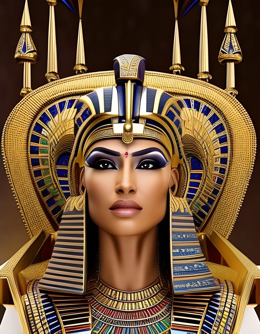 Female Pharoah - AI Generated Artwork - NightCafe Creator