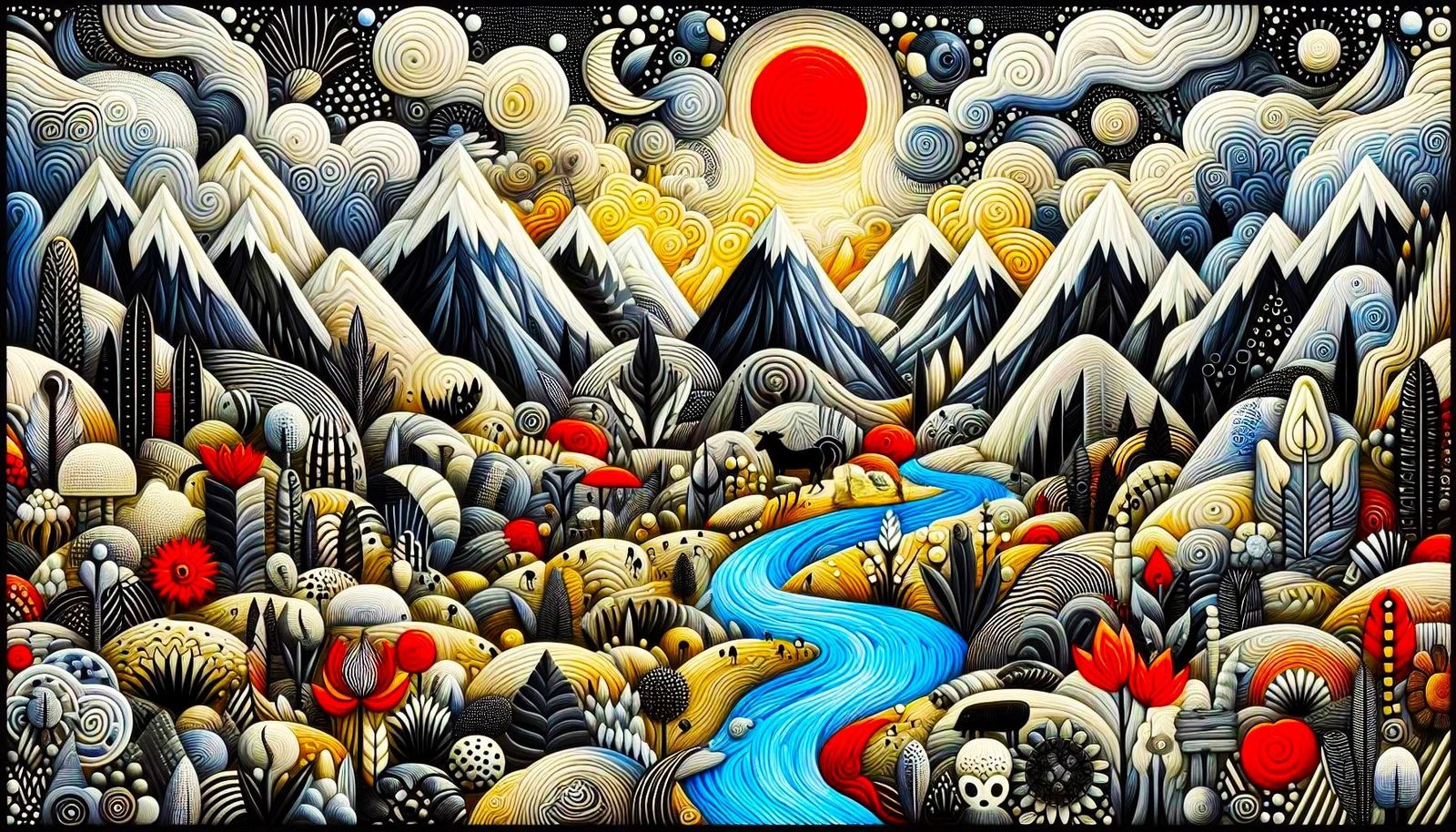 One Heckuva Place To Lose A Cow