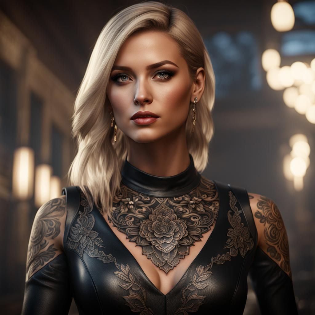 Leather and Lace  by @Melissa Lorene