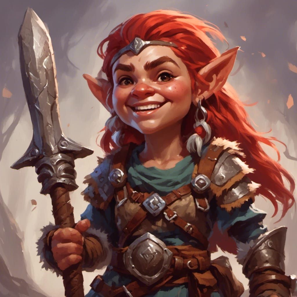 Gnome Barbarian