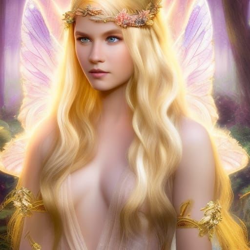 Lantana, the Fairy Princess - AI Generated Artwork - NightCafe Creator