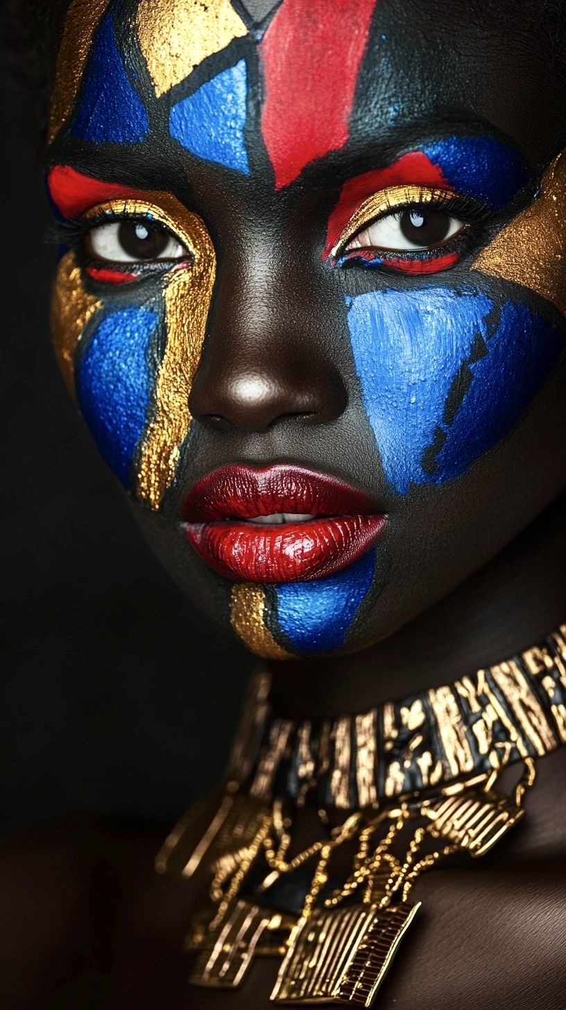 Beautiful black woman