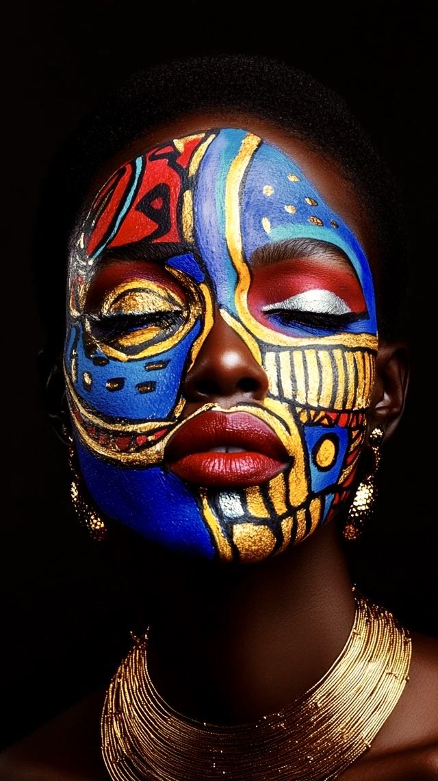 Beautiful black woman