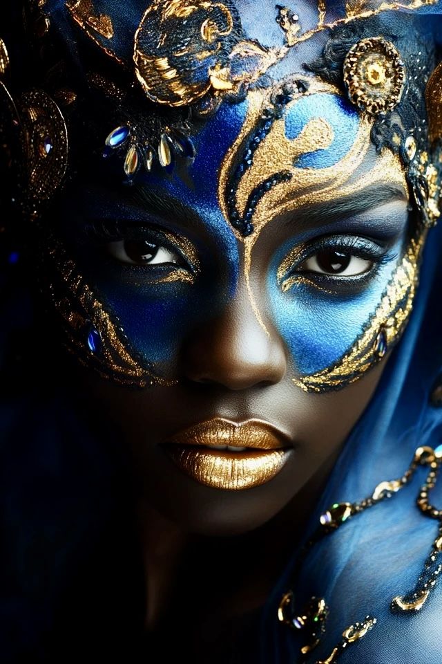 Beautiful black woman