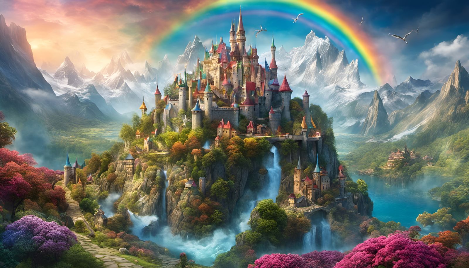 Fantasyland - AI Generated Artwork - NightCafe Creator