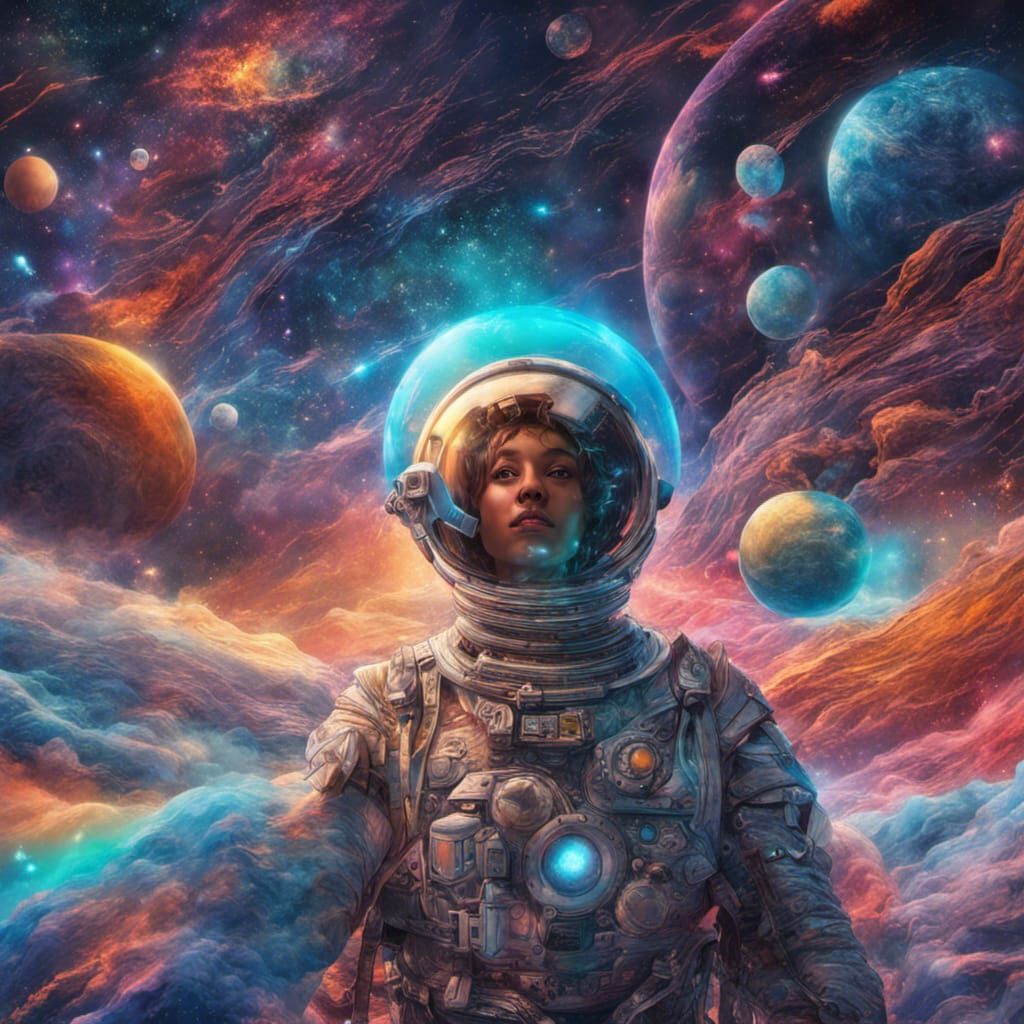 Astronaut - AI Generated Artwork - NightCafe Creator