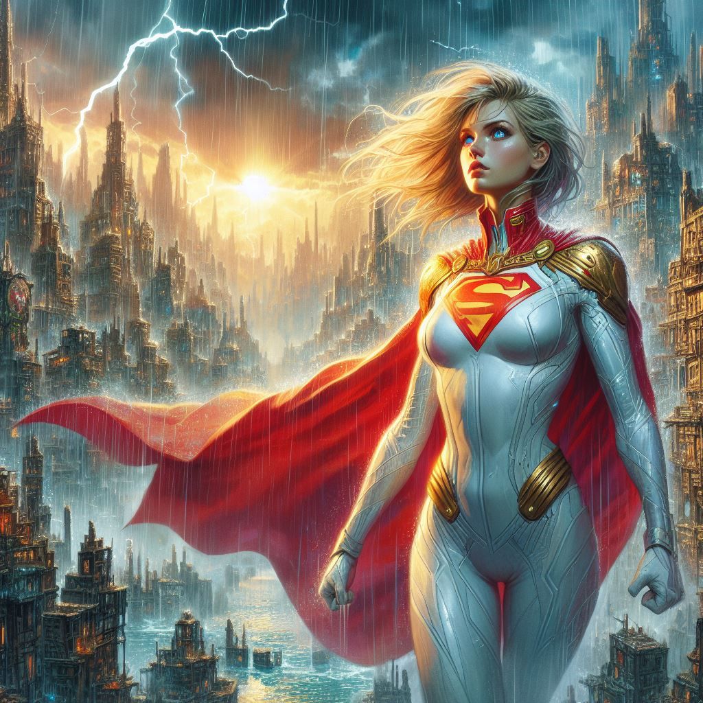 Supergirl's Costume for Formal Occasions