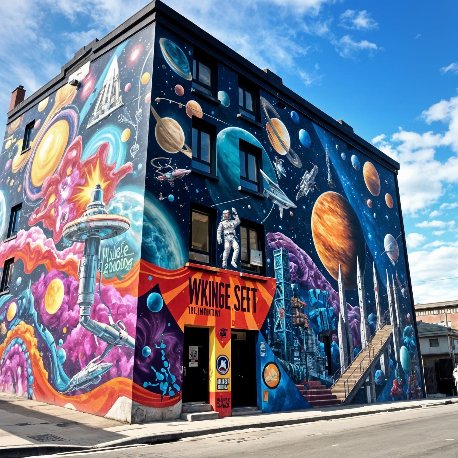 Space Mural II