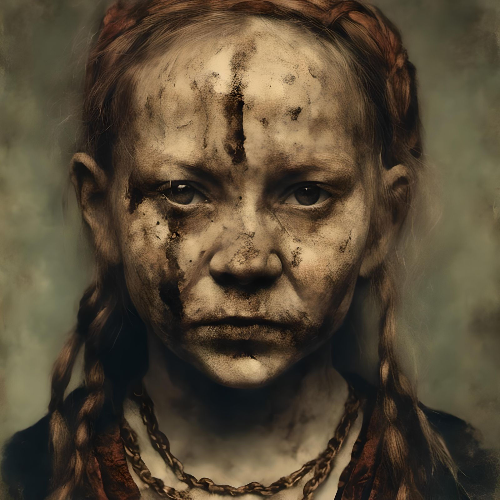 Leper face
