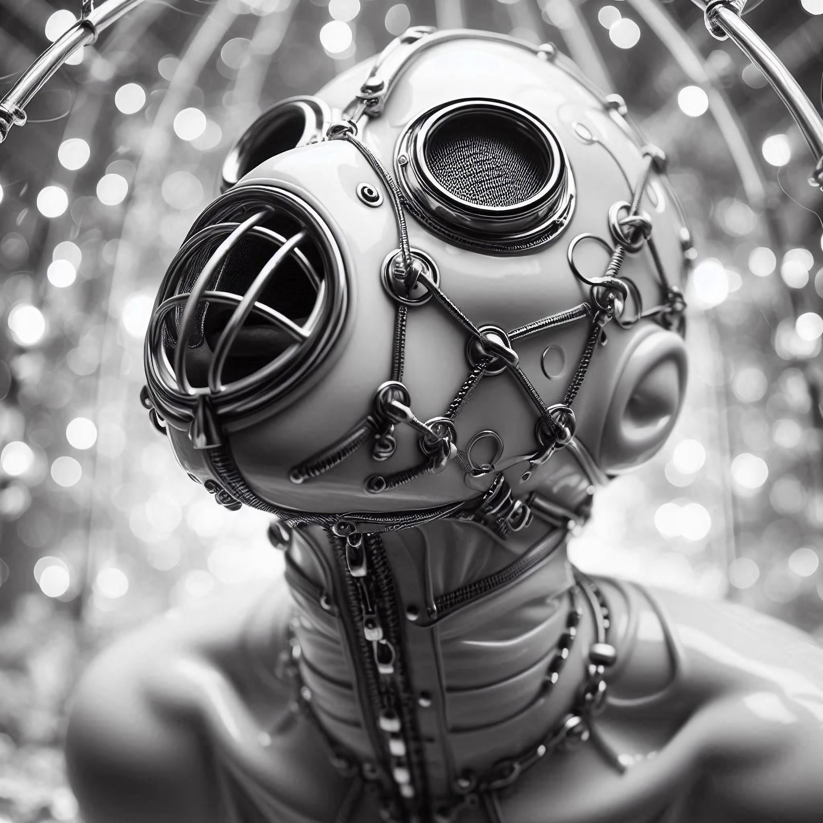 “Not worn — embedded. The design wasn’t placed on the body; it was the body.”