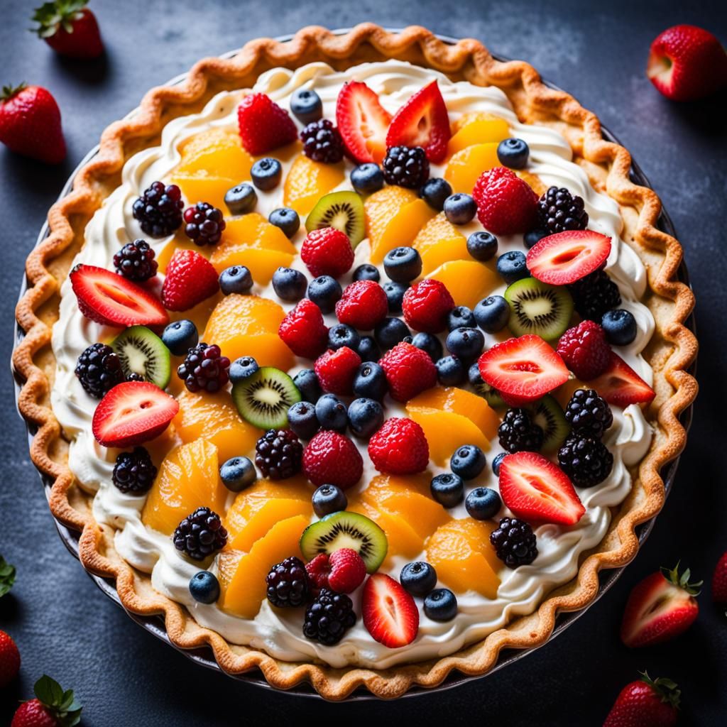 Fruit Pie  by @Gigi