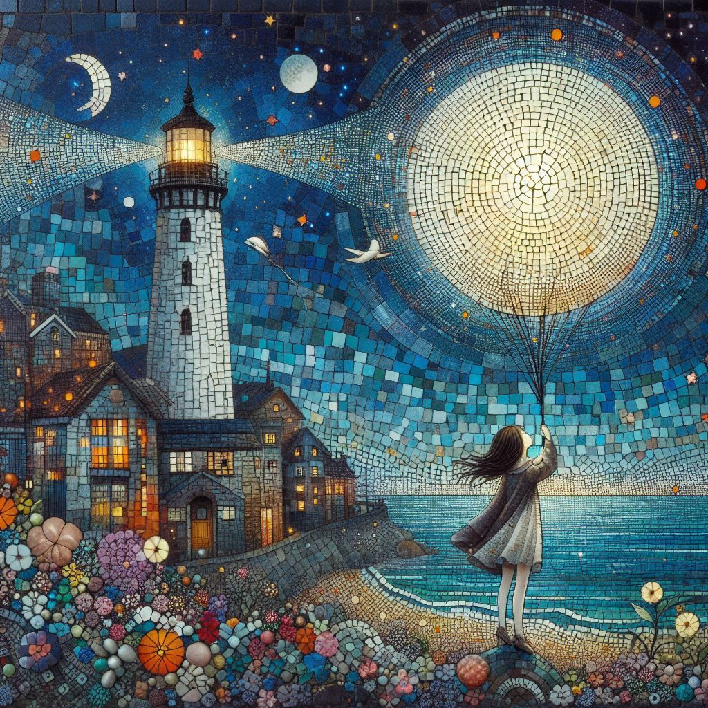 Girl by the Lighthouse