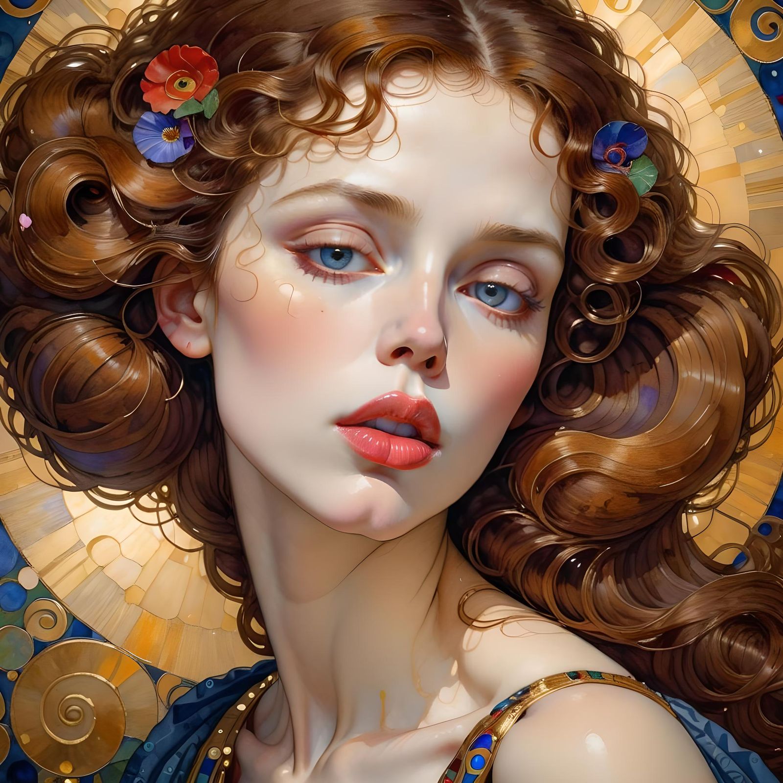 kissing lips  by @Krawuzzn