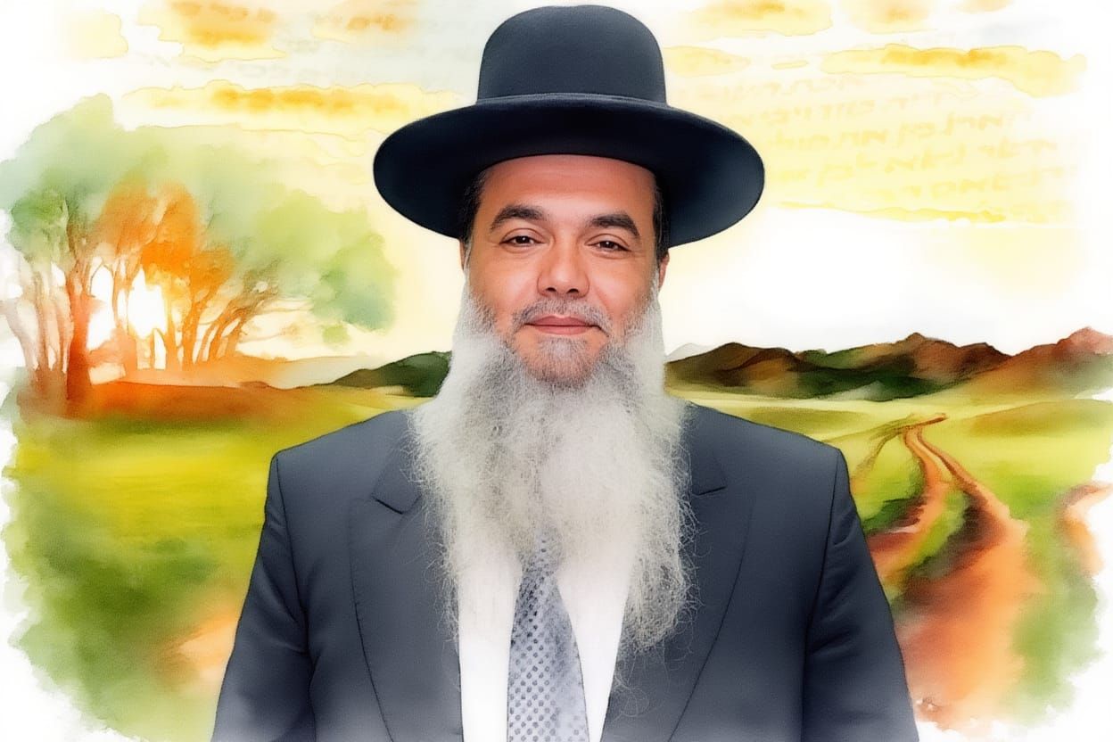 Delicate Watercolor Portrait Generated by AI