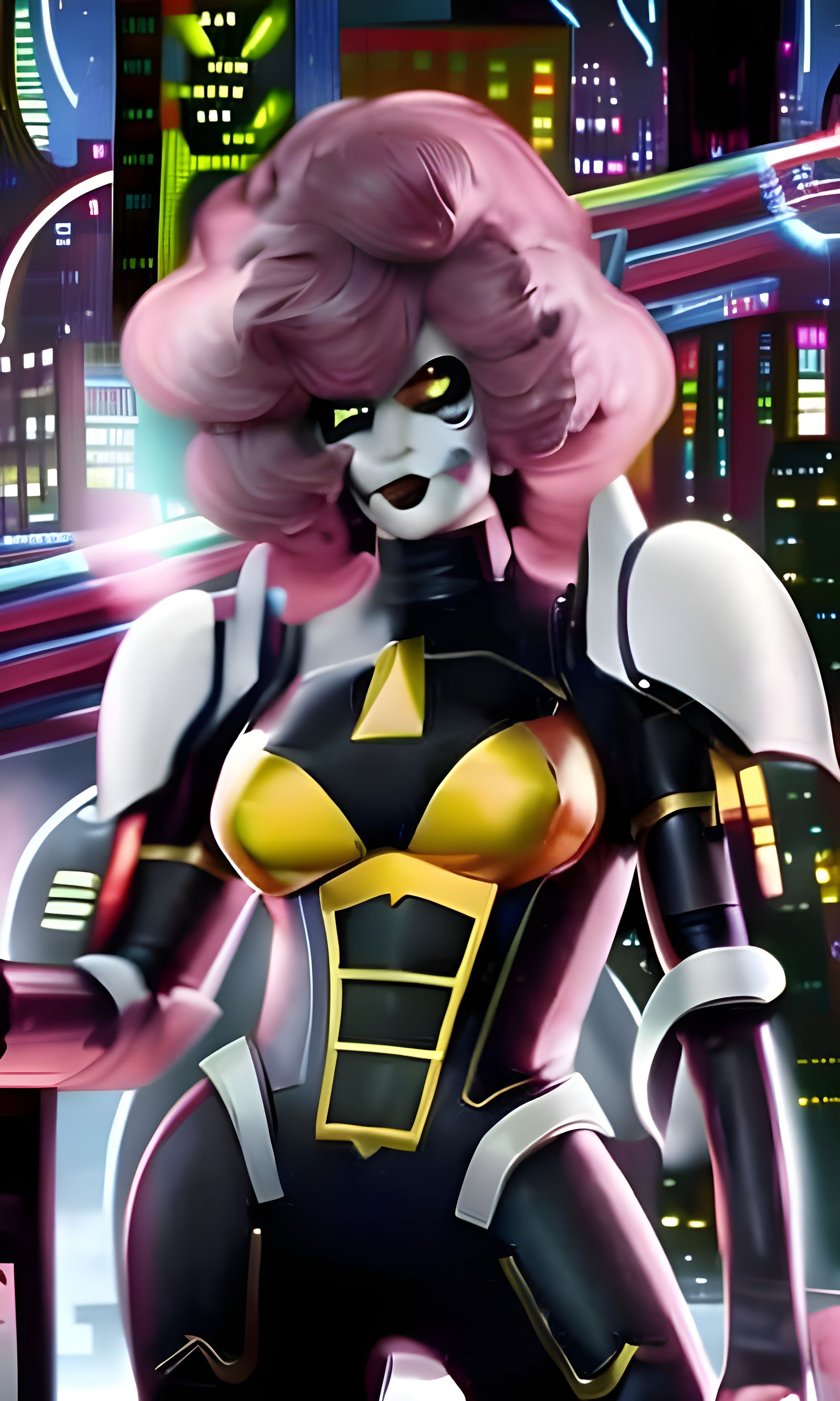 Cyberpunk Drag Robot