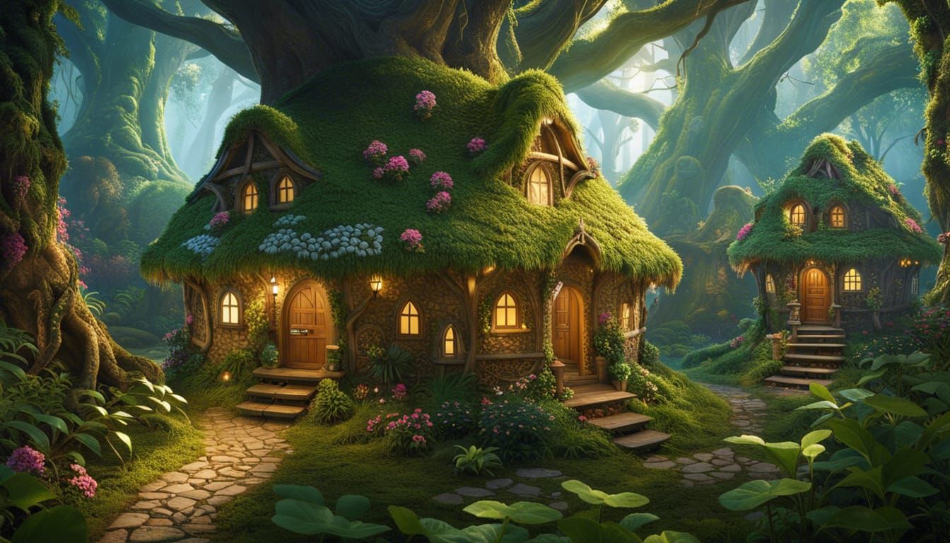 Forest gnome village