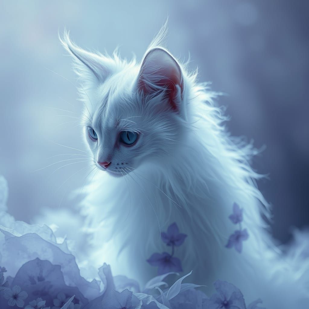 Mesmerizing Cat  by @Thomas