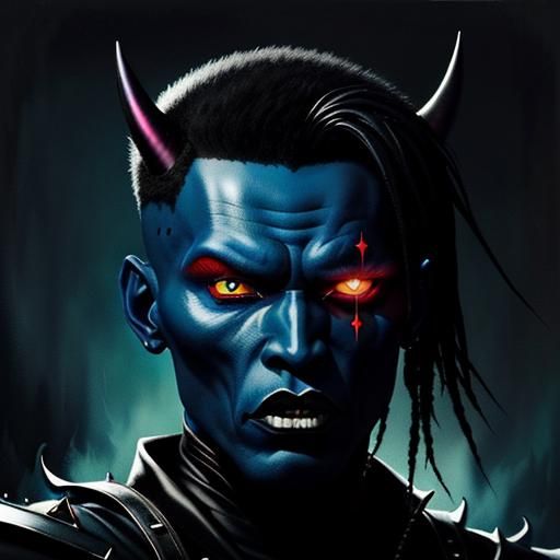GRACE JONES, SPIKED GATEWAY TO INSANITY, INDIGO BLUE HELLS A...