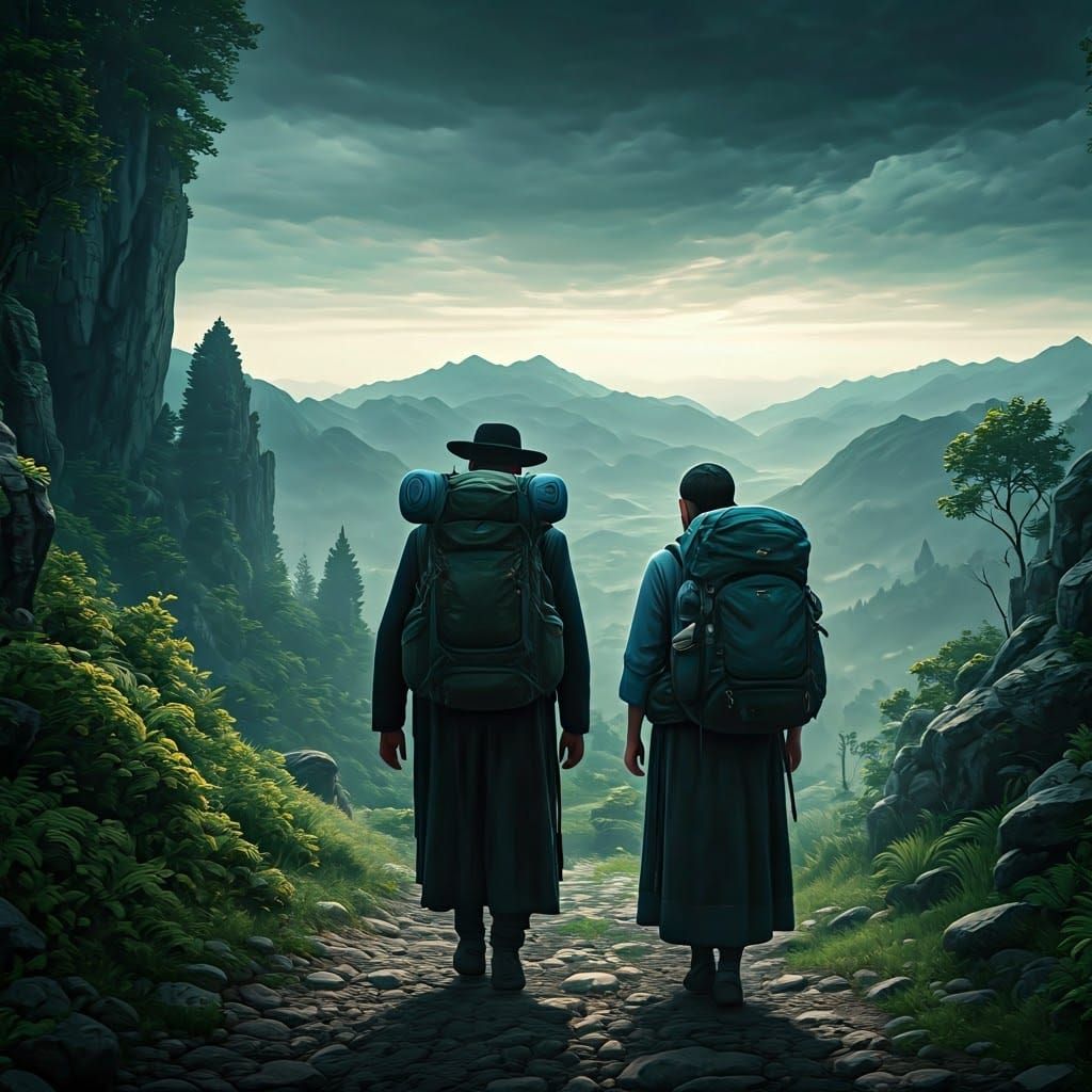 Faithful Hikers Embark on a Fantastical Journey