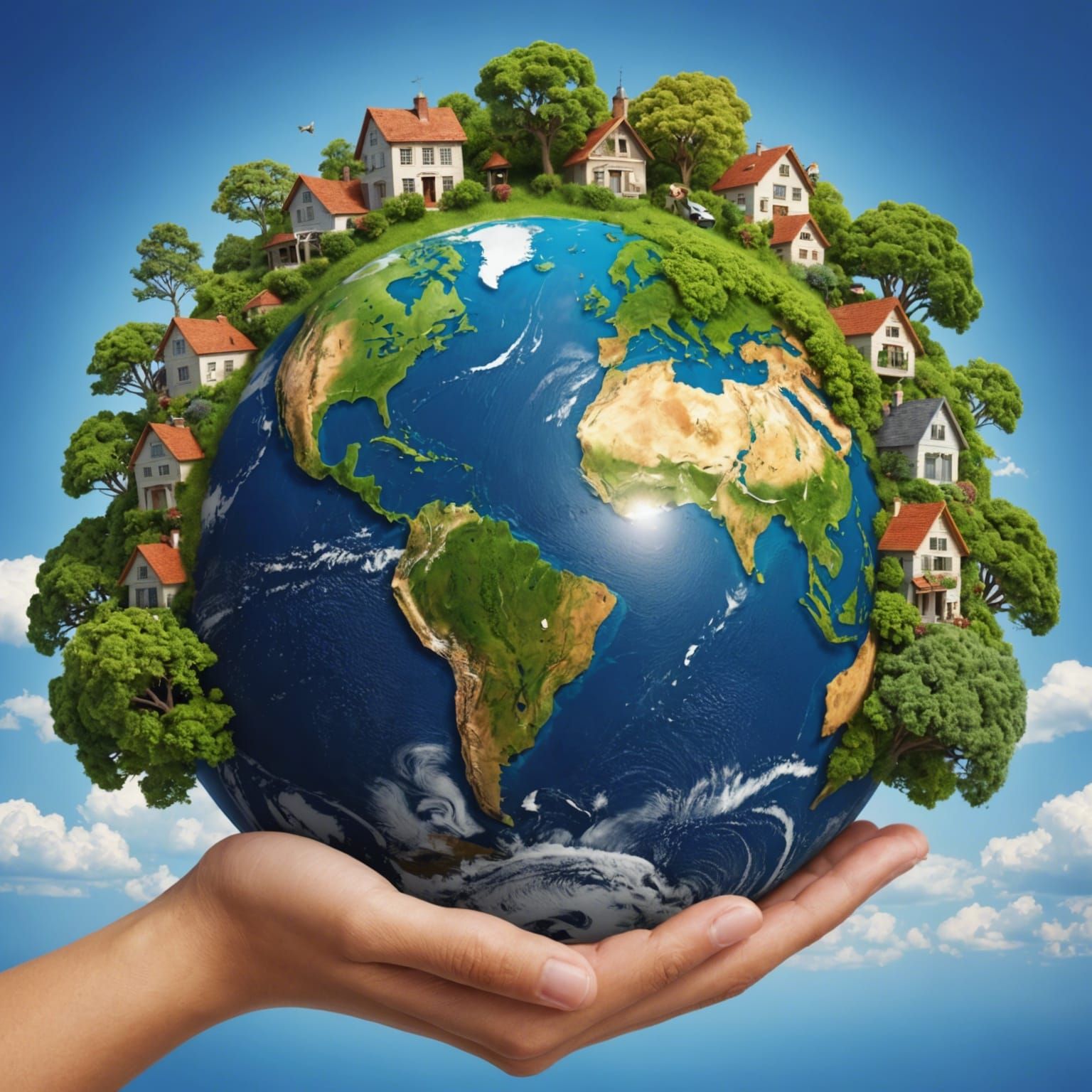 One Earth, One Home  by @Phantazia