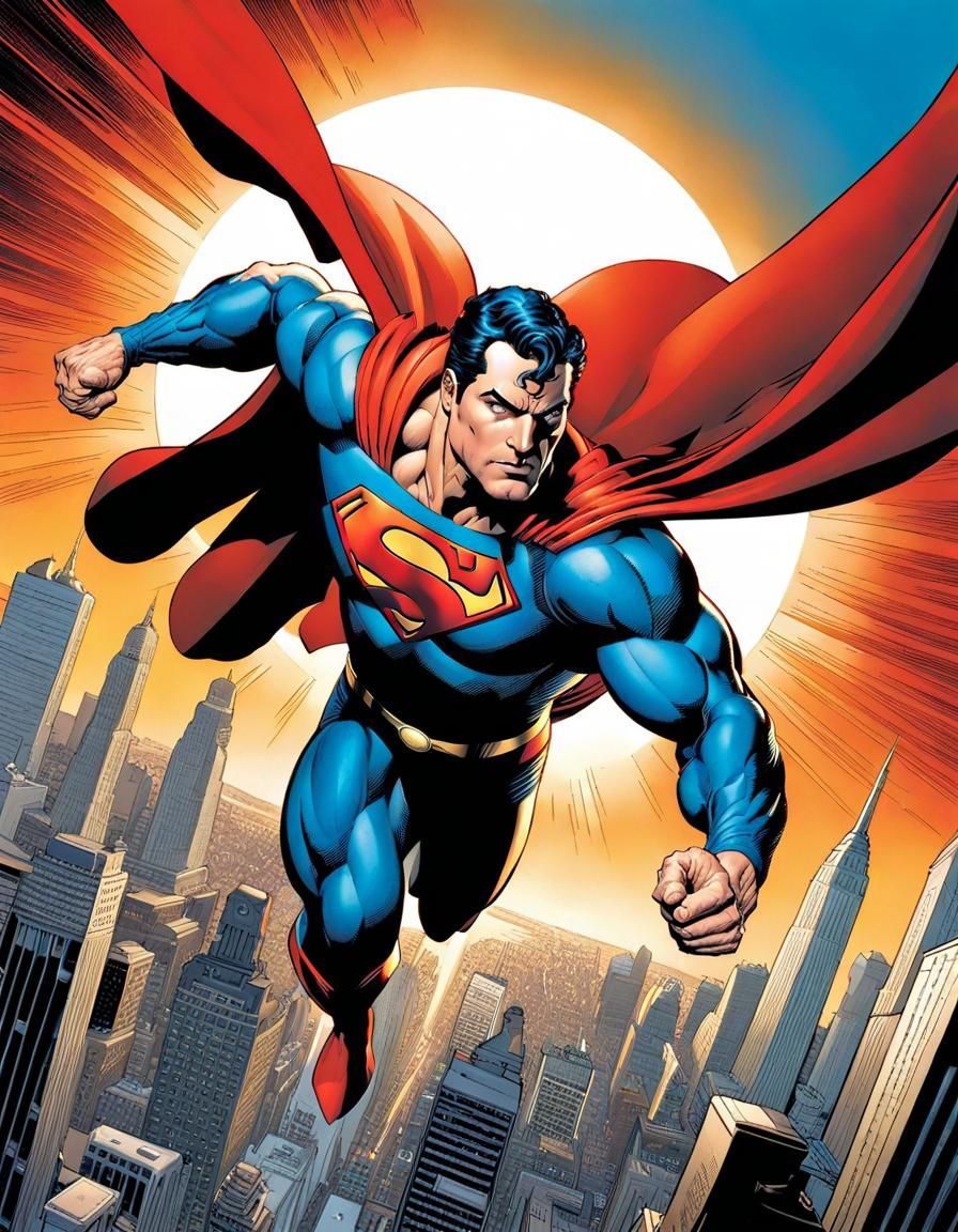 Superman - AI Generated Artwork - NightCafe Creator