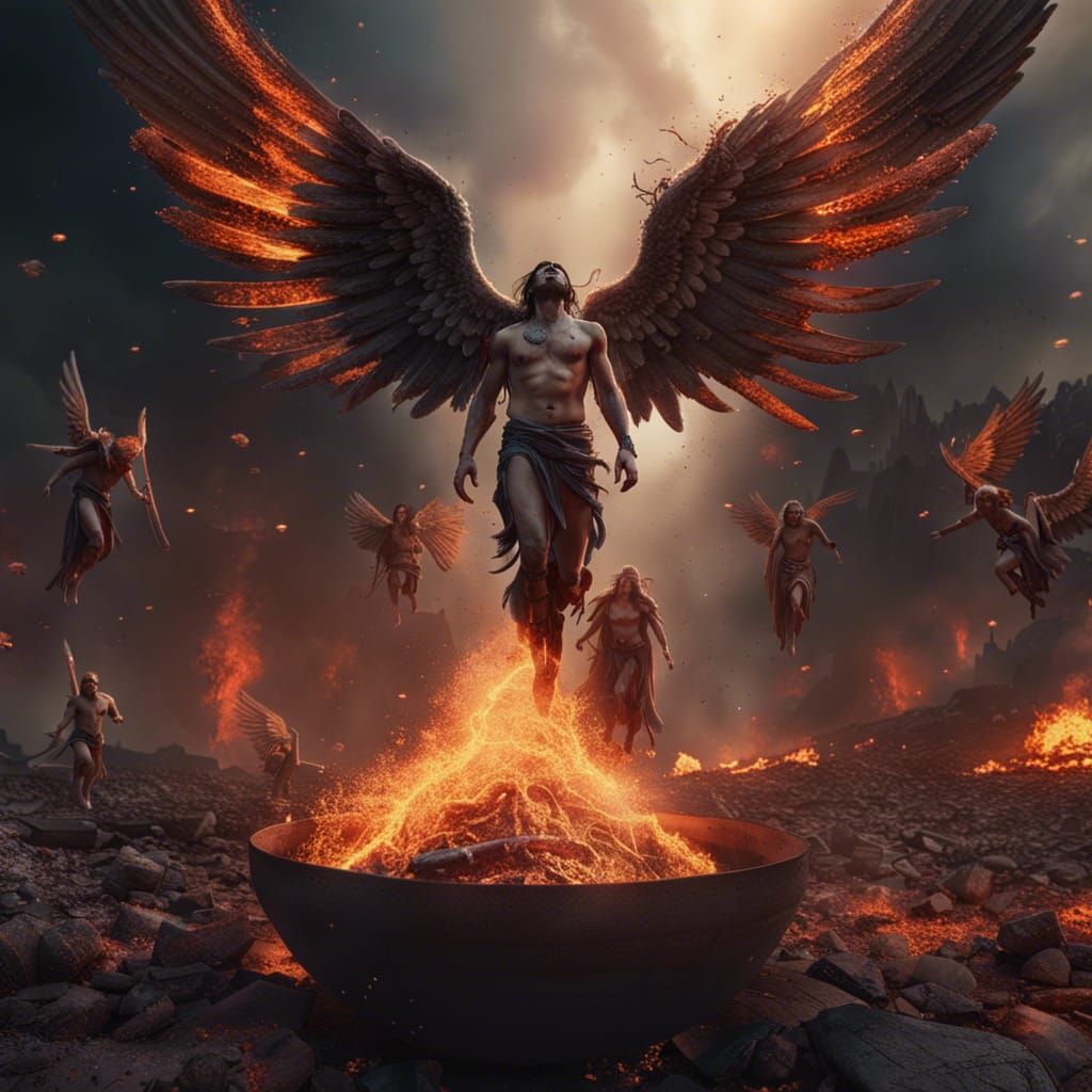 Apocalyptic Angels   by @Arnie Bragg