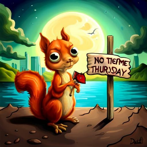 Cute squirrel lifting barbell cartoon vector illustration 6664383 Vector  Art at Vecteezy