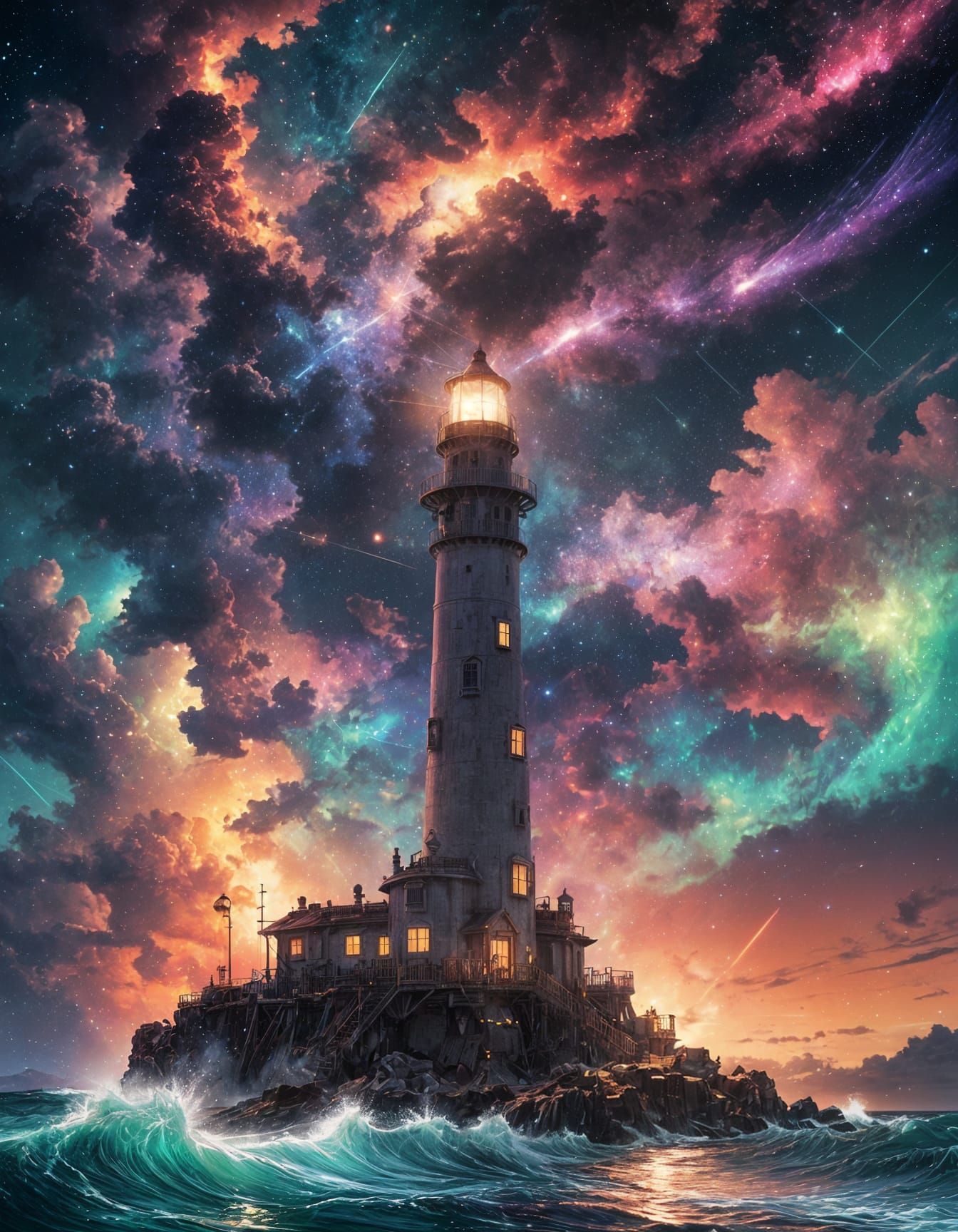 Lighthouse   by @1cheesepuff