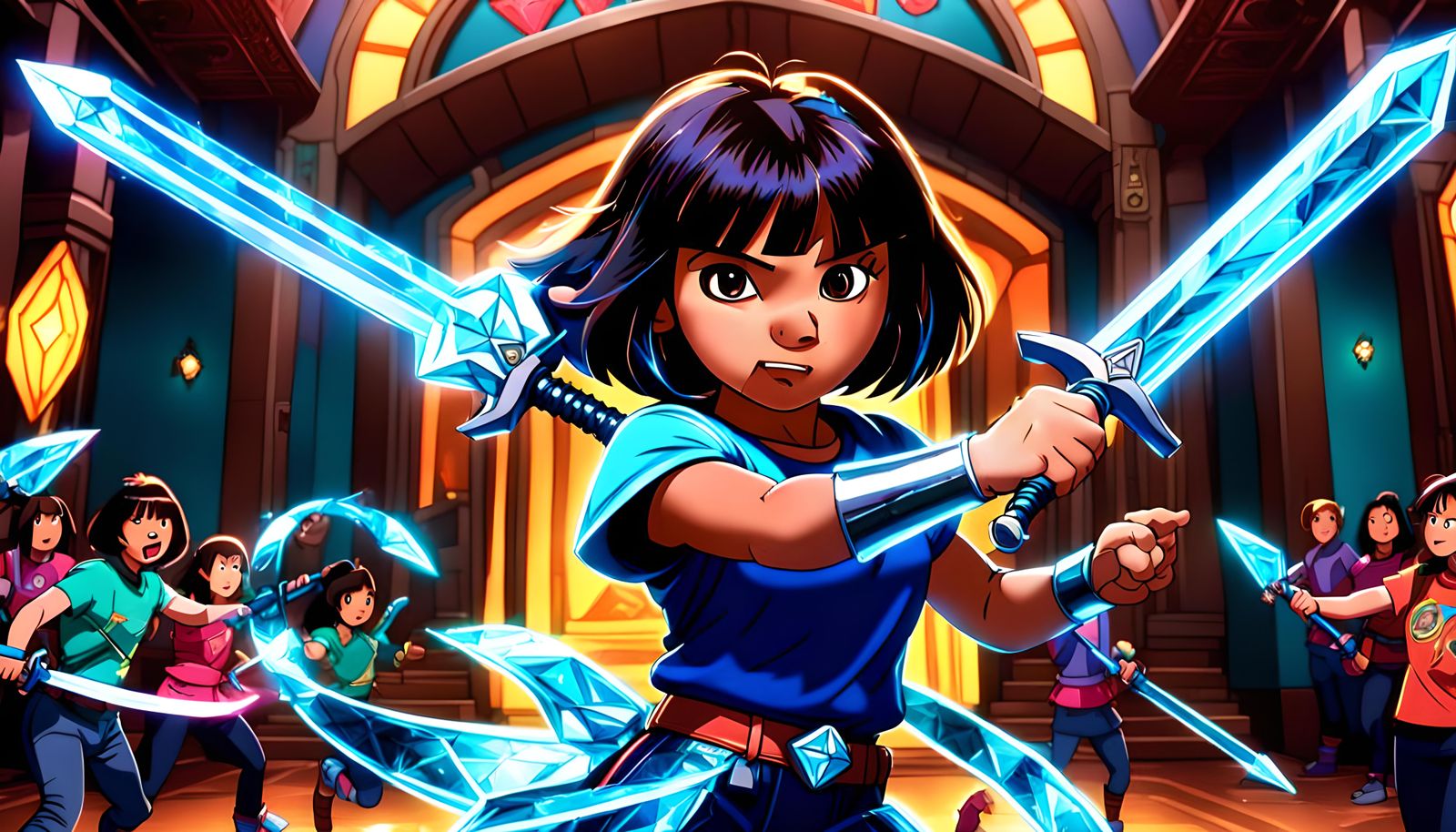 Dora, the warrior princess