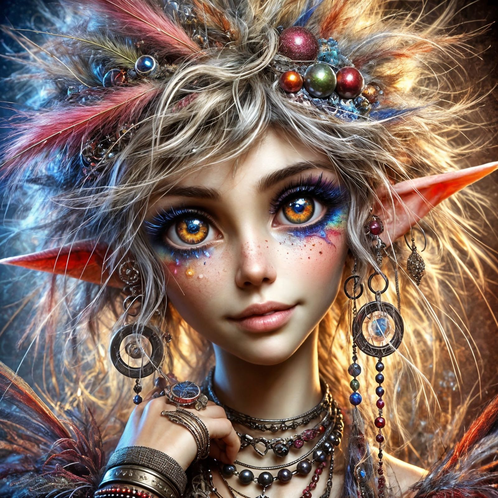 Starlight Mischief: The Spark in Her Eyes