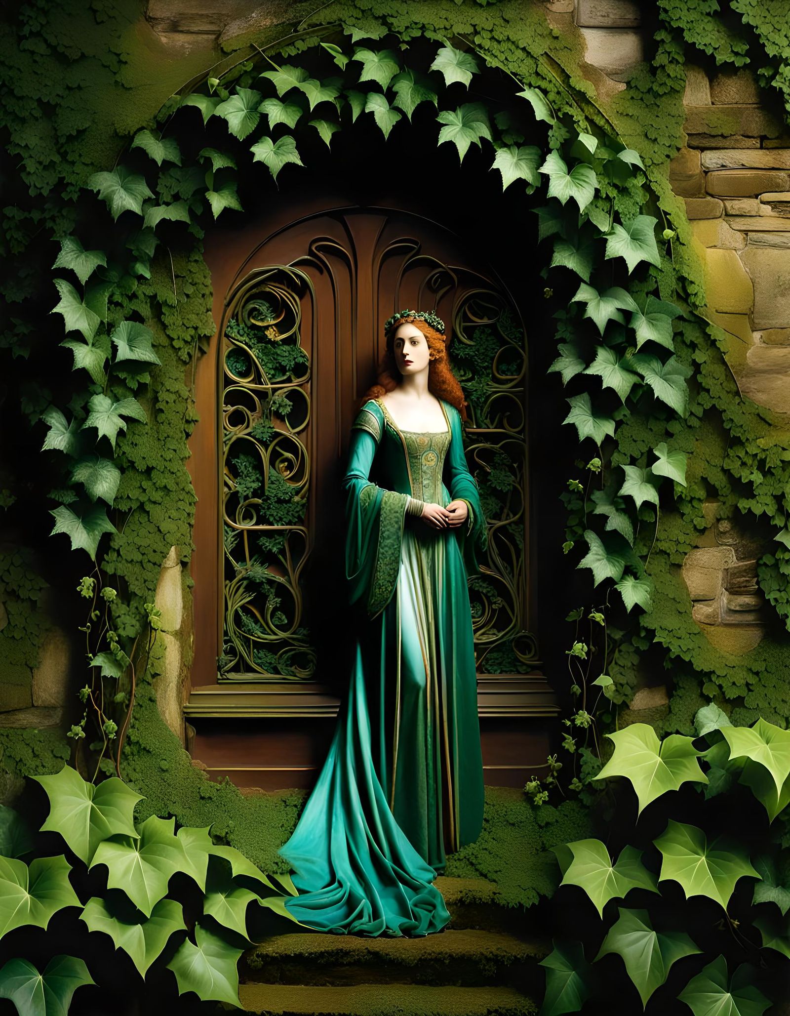 In Stokesay Castle Beheld  by @ing