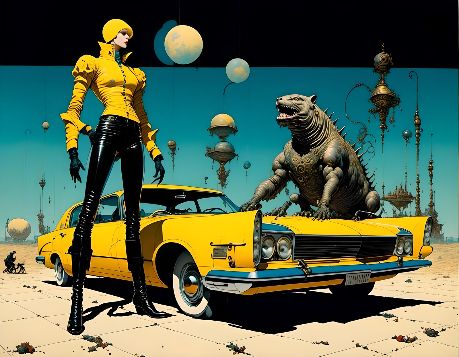 “Hey - watch the paintwork!!”