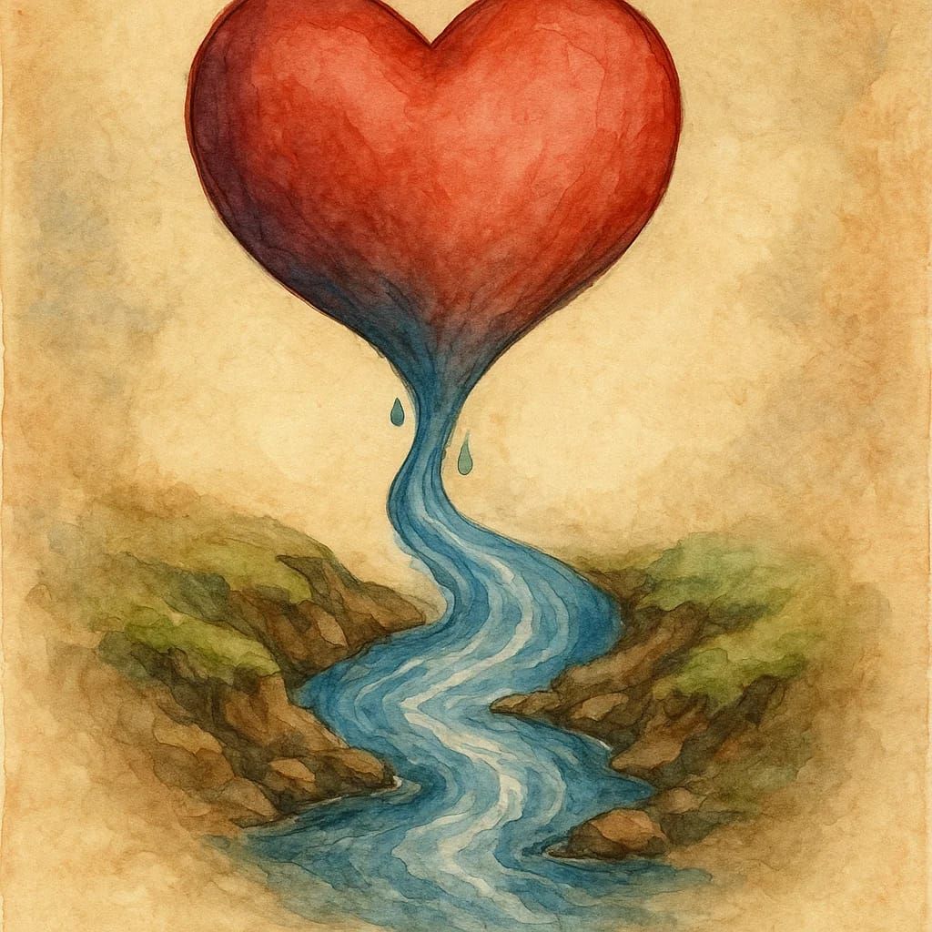 שפכי כמים ליבך