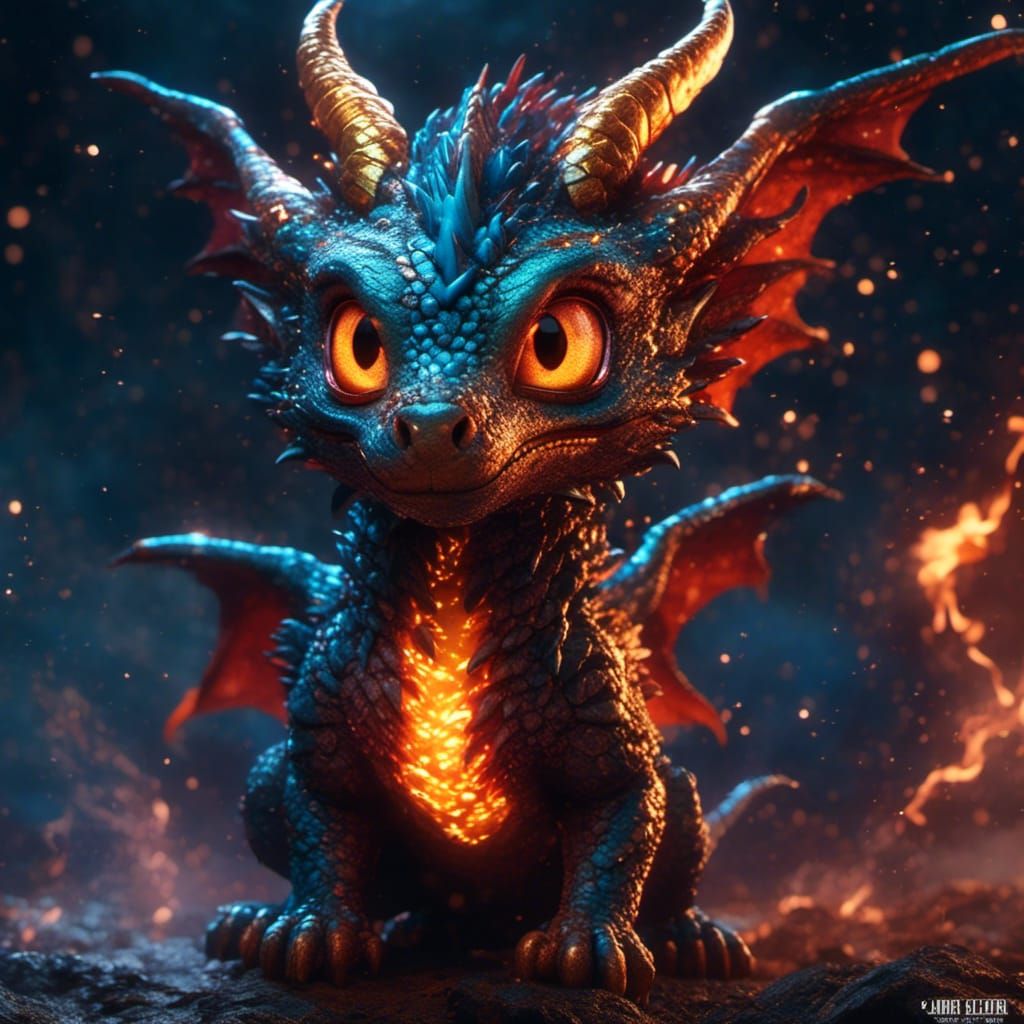 Baby Fire Dragon