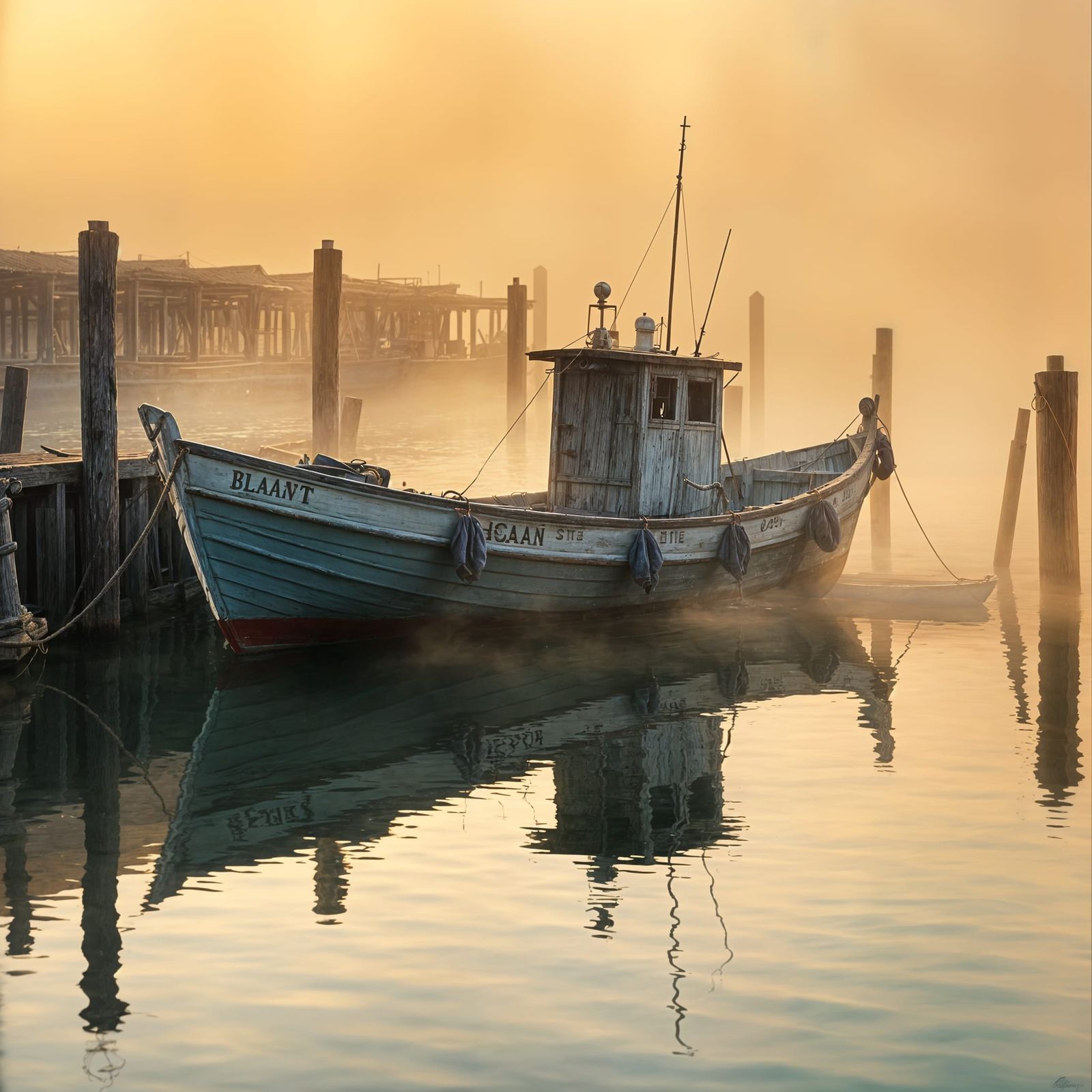 Misty morning  by @SpaceTsunami