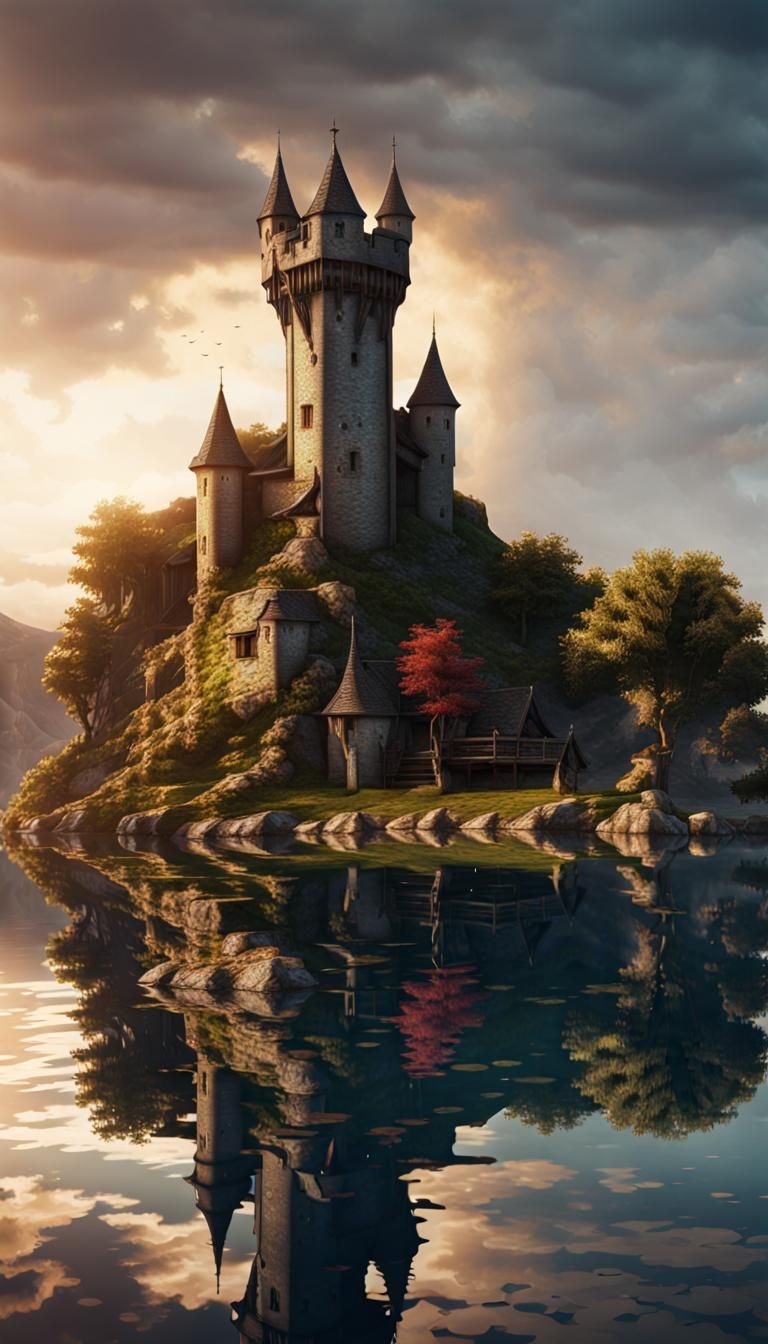 Peaceful Tower  by @Secret_Strategem