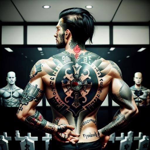 Tattooing as a symbol of loyalty to the grave. In addition t...