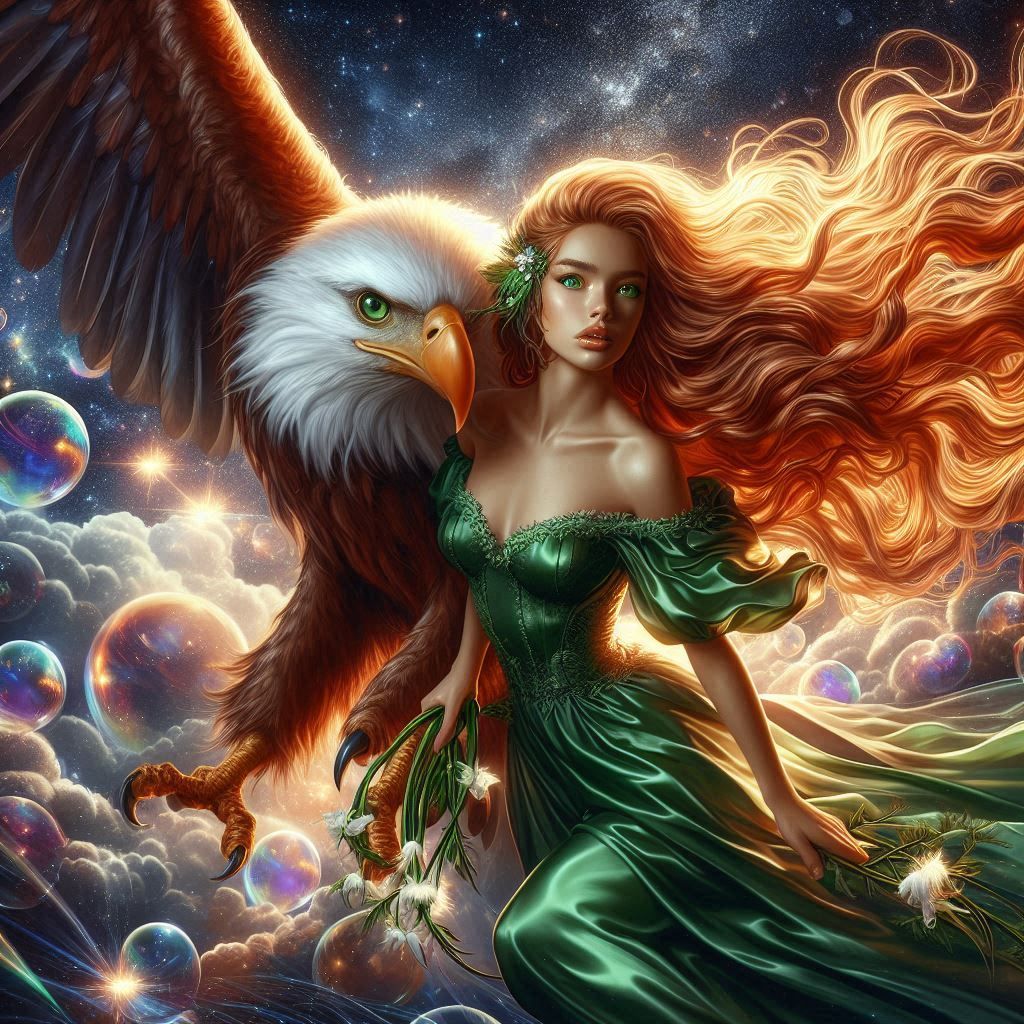 Happy Eagle Day (and future Eagle Day) to Wolf Parsnip and Bubble!