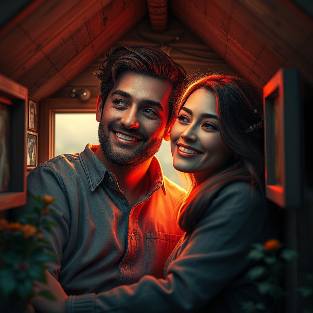 Couple Smiling