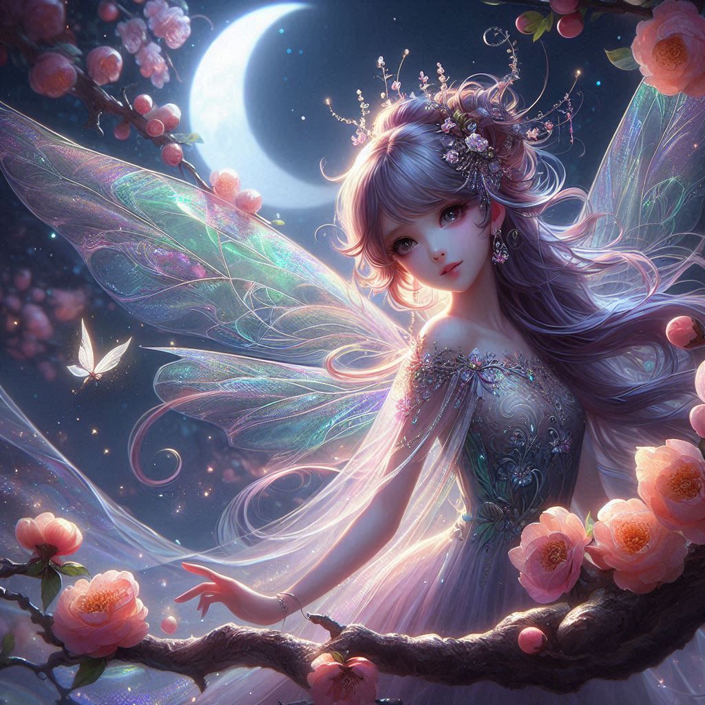 Plum Blossom Faerie