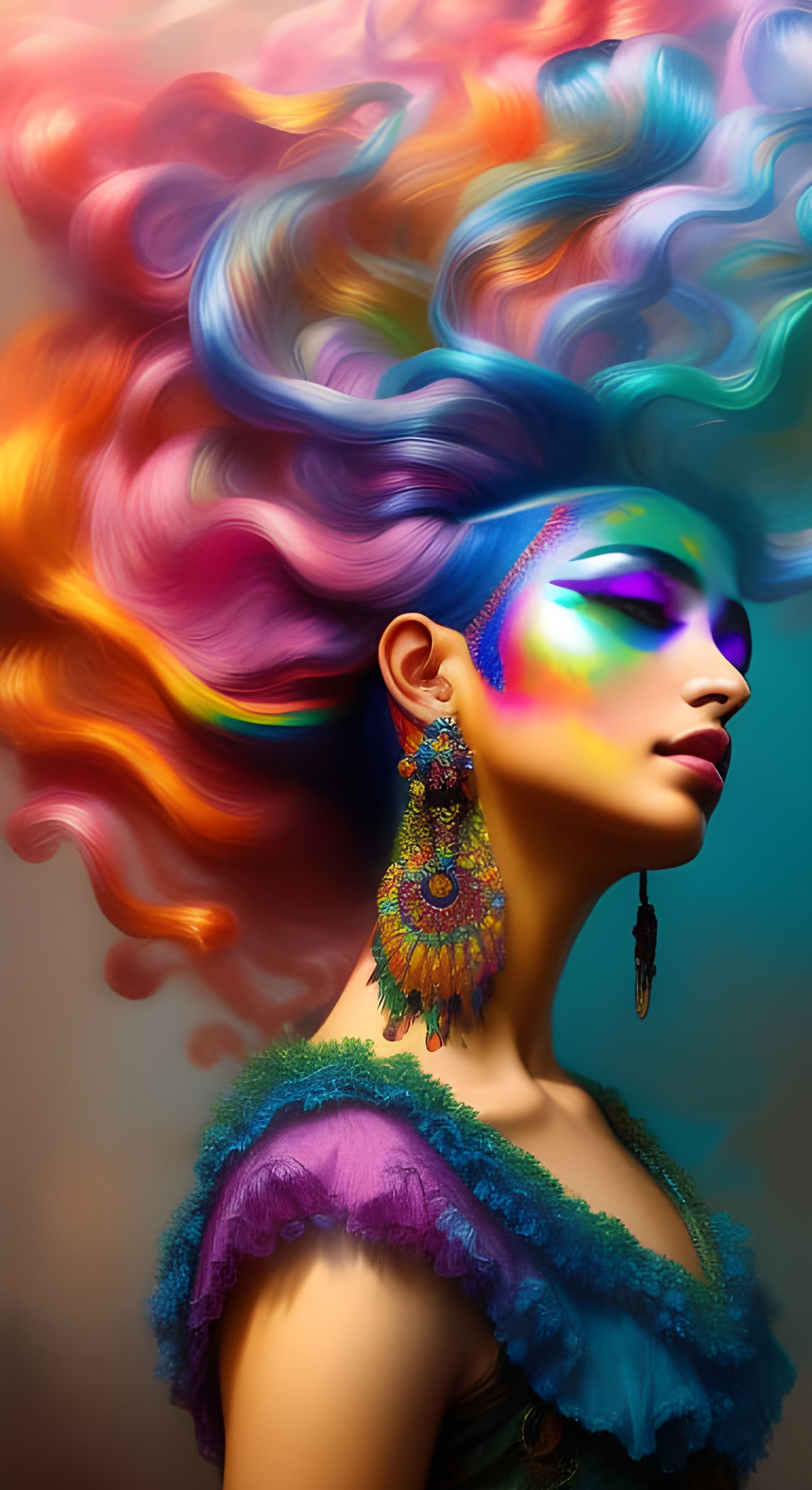 challenge - rainbow stuff  by @Trickster