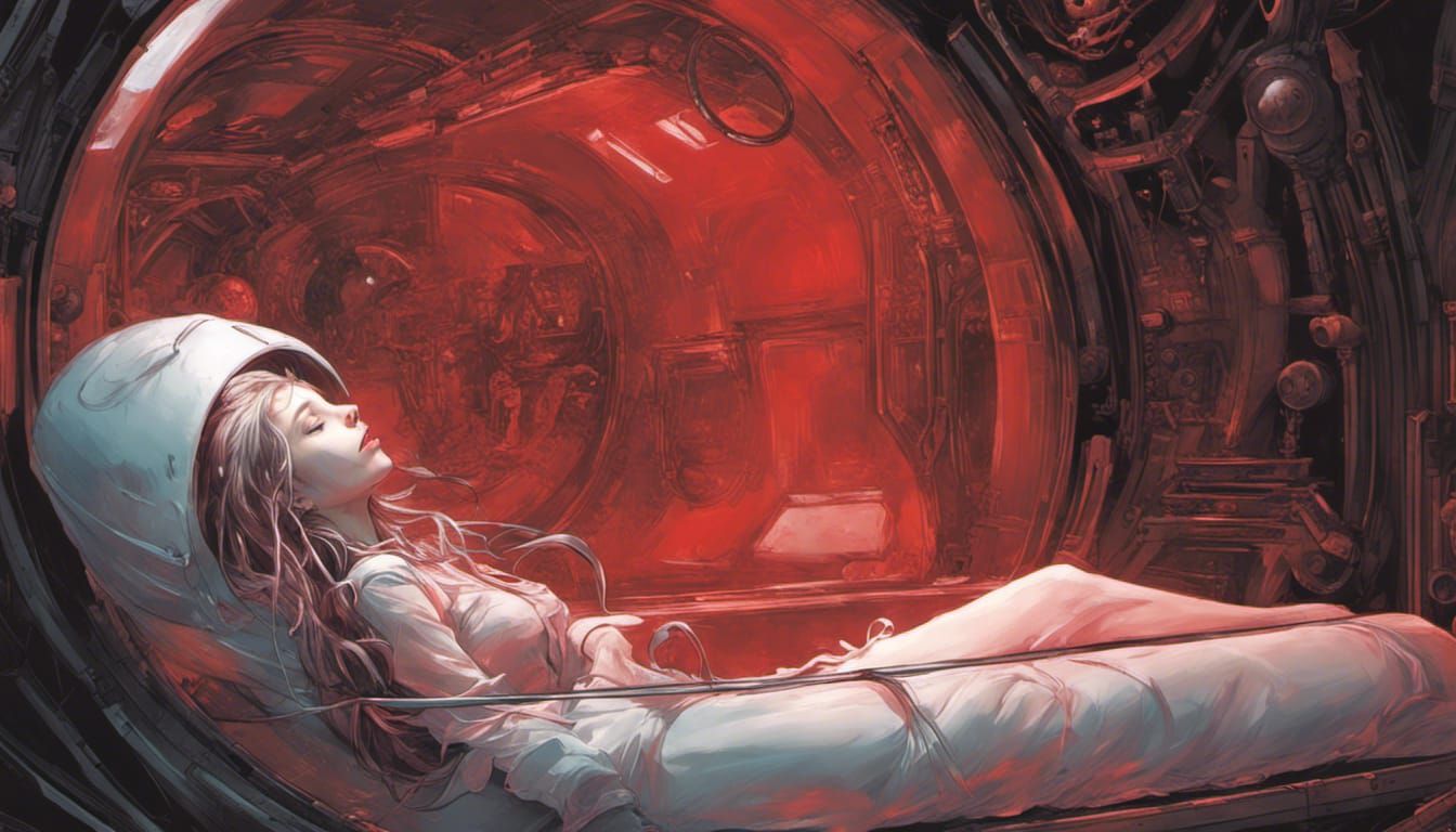 The Red Queen catching a nap
